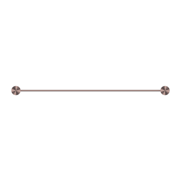 OPAL SINGLE TOWEL RAIL 600MM BRUSHED BRONZE