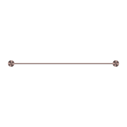 OPAL SINGLE TOWEL RAIL 600MM BRUSHED BRONZE