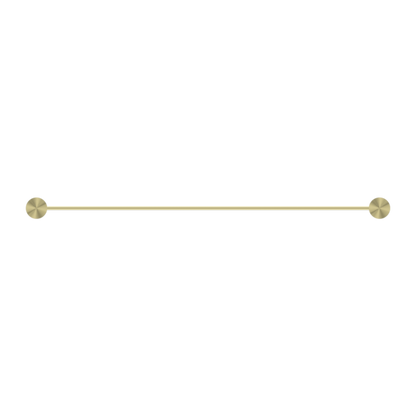 OPAL DOUBLE TOWEL RAIL 600MM BRUSHED GOLD