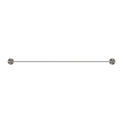 OPAL DOUBLE TOWEL RAIL 800MM BRUSHED NICKEL