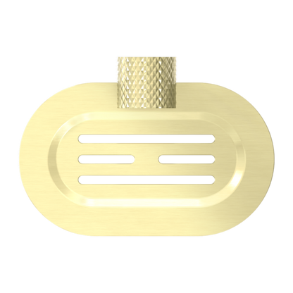 OPAL SOAP DISH HOLDER BRUSHED GOLD