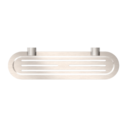 OPAL METAL SHOWER SHELF BRUSHED NICKEL