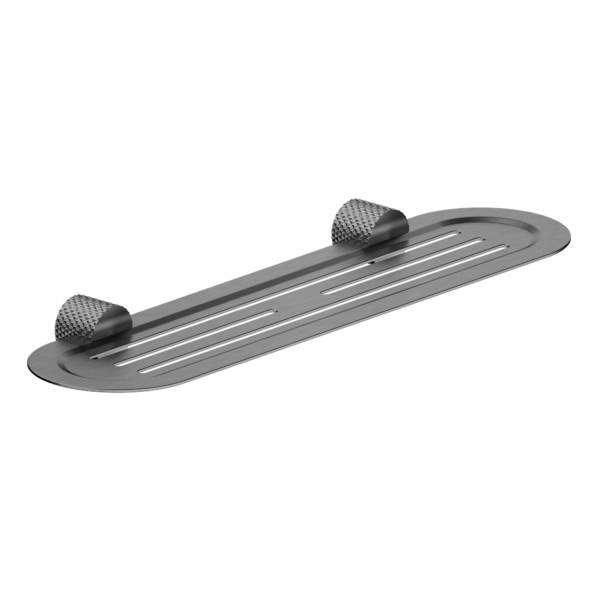OPAL METAL SHOWER SHELF GRAPHITE