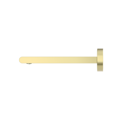 BIANCA FIXED BASIN/BATH SPOUT ONLY 200MM BRUSHED GOLD