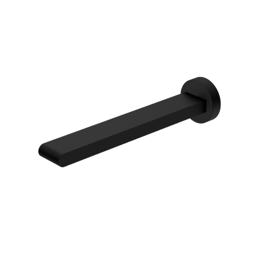 BIANCA FIXED BASIN/BATH SPOUT ONLY 240MM MATTE BLACK