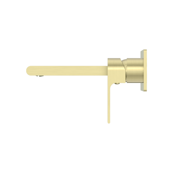 BIANCA WALL BASIN/BATH MIXER 187MM BRUSHED GOLD