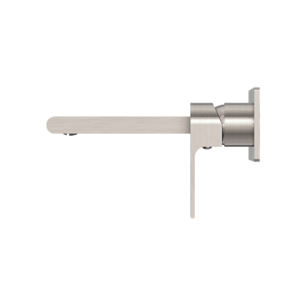 BIANCA WALL BASIN/BATH MIXER 230MM BRUSHED NICKEL