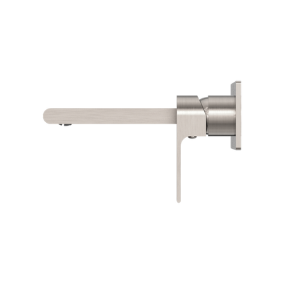 BIANCA WALL BASIN/BATH MIXER 230MM BRUSHED NICKEL