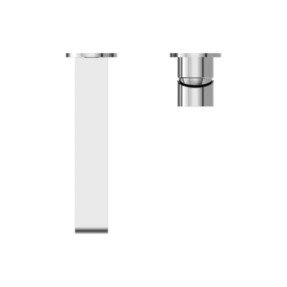 BIANCA WALL BASIN/BATH MIXER SEPARATE BACK PLATE 230MM CHROME