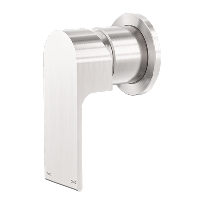 BIANCA SHOWER MIXER 60MM PLATE BRUSHED NICKEL