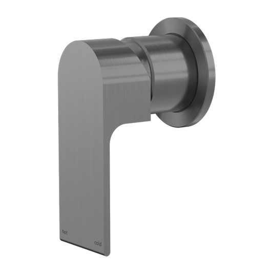 BIANCA SHOWER MIXER 80MM PLATE GUN METAL