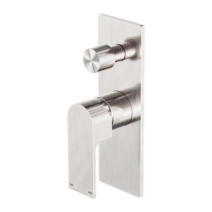 BIANCA SHOWER MIXER WITH DIVERTOR BRUSHED NICKEL