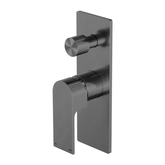 BIANCA SHOWER MIXER WITH DIVERTOR GUN METAL