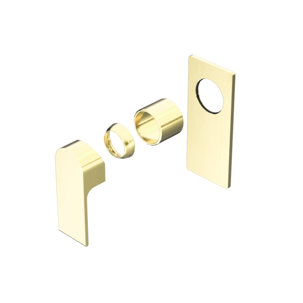BIANCA SHOWER MIXER TRIM KITS ONLY BRUSHED GOLD