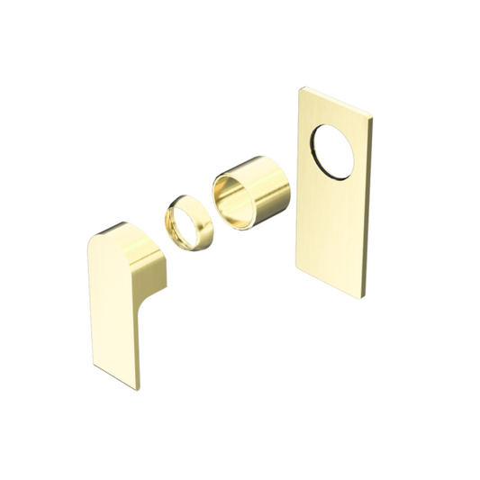 BIANCA SHOWER MIXER TRIM KITS ONLY BRUSHED GOLD