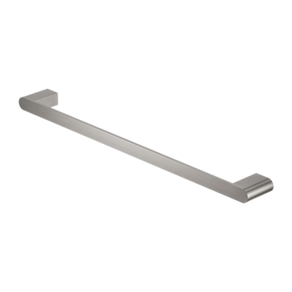 BIANCA SINGLE TOWEL RAIL 600MM BRUSHED NICKEL