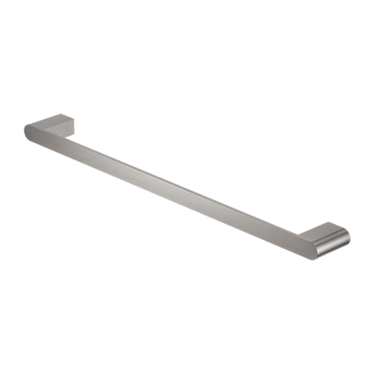 BIANCA SINGLE TOWEL RAIL 800MM BRUSHED NICKEL