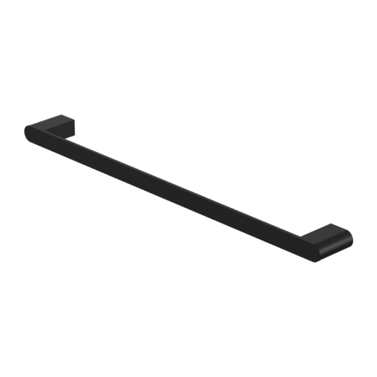 BIANCA SINGLE TOWEL RAIL 600MM MATTE BLACK