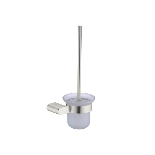 BIANCA TOILET BRUSH HOLDER BRUSHED NICKEL