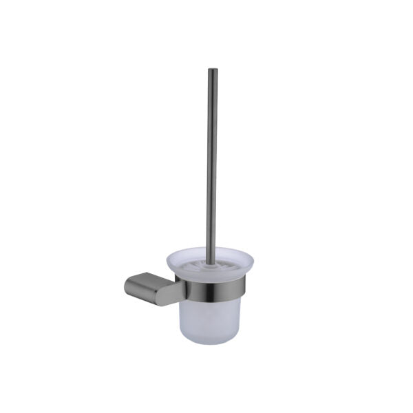 BIANCA TOILET BRUSH HOLDER GUN METAL
