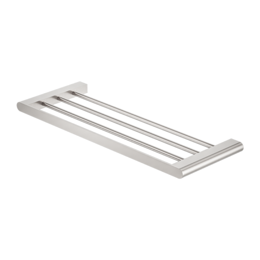BIANCA TOWEL RACK BRUSHED NICKEL