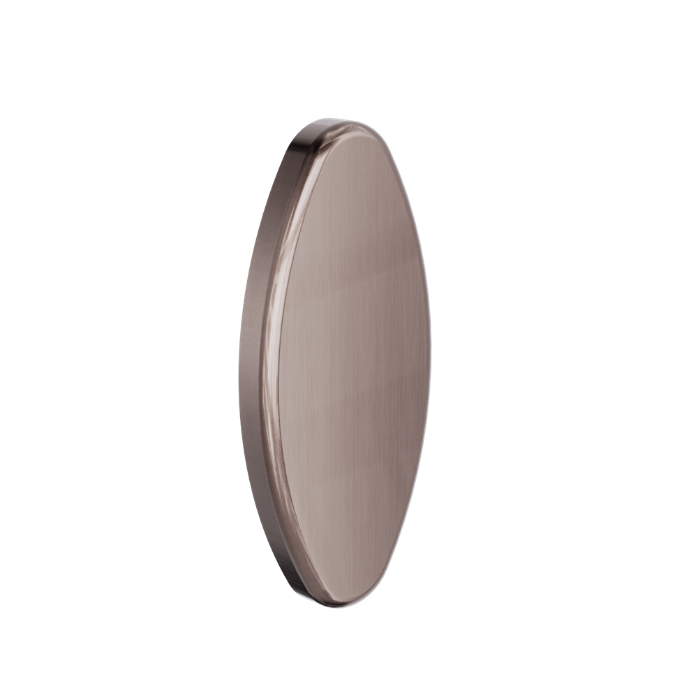 BACKREST REMOVEABLE WALL COVER PLATE BRUSHED BRONZE