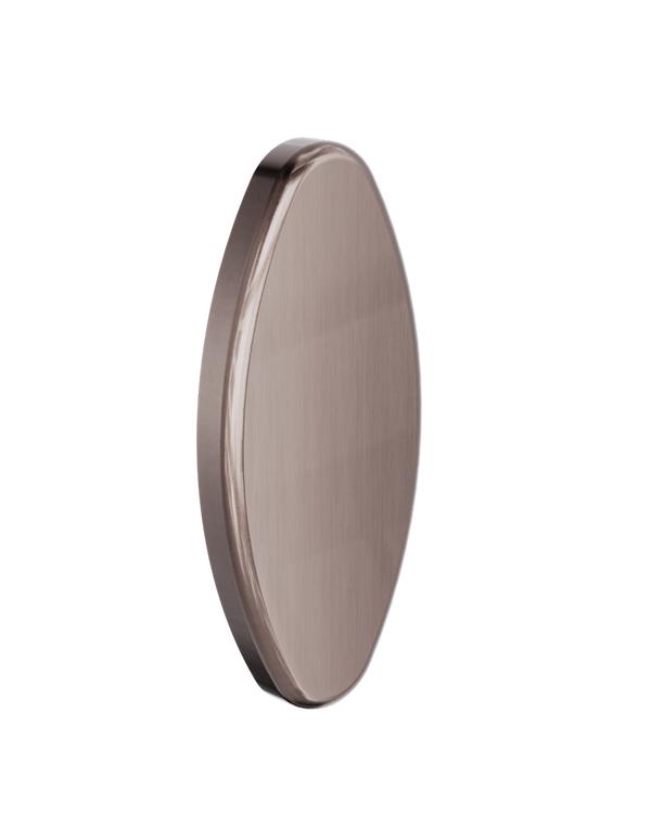 BACKREST REMOVEABLE WALL COVER PLATE BRUSHED BRONZE