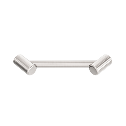 MECCA CARE 25MM FOOTREST CORNER GRAB RAIL 215MM BRUSHED NICKEL
