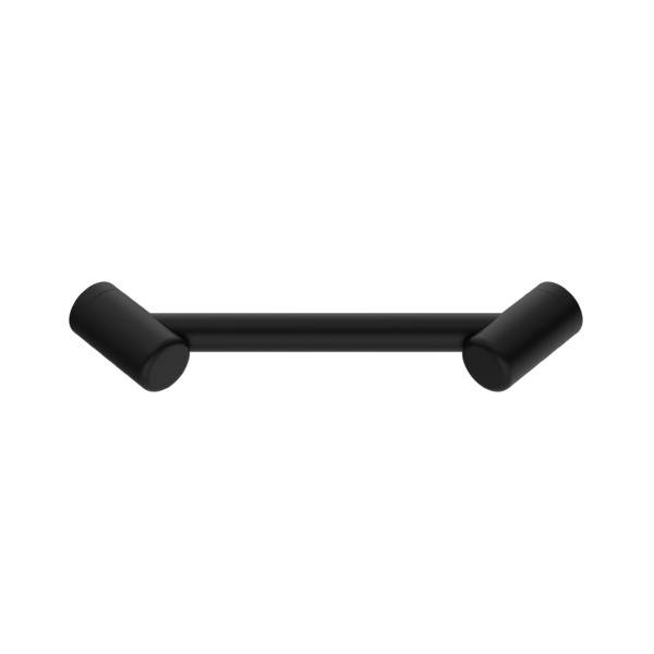 MECCA CARE 25MM FOOTREST CORNER GRAB RAIL 215MM MATTE BLACK