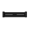MECCA CARE 25MM GRAB RAIL WITH SHELF 450MM MATTE BLACK