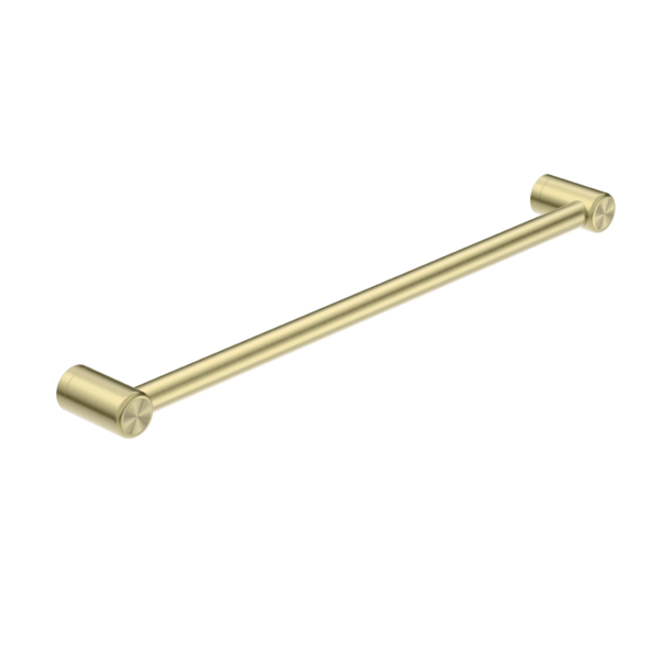 MECCA CARE 25MM GRAB RAIL 1200MM BRUSHED GOLD