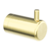 MECCA CARE 25MM WALL HOOK BRUSHED GOLD