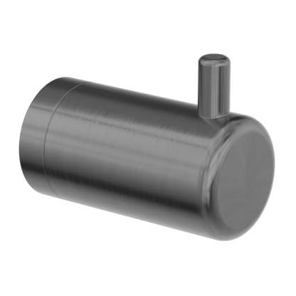 MECCA CARE 25MM WALL HOOK GUN METAL