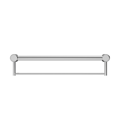 MECCA CARE 32MM GRAB RAIL WITH TOWEL HOLDER 300MM CHROME