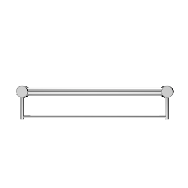 MECCA CARE 32MM GRAB RAIL WITH TOWEL HOLDER 900MM CHROME