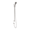 MECCA CARE 25MM GRAB RAIL AND ADJUSTABLE SHOWER RAIL SET 900MM BRUSHED NICKEL