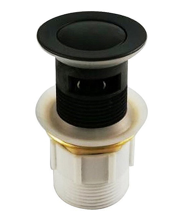 Black Pop Up Waste Overflow