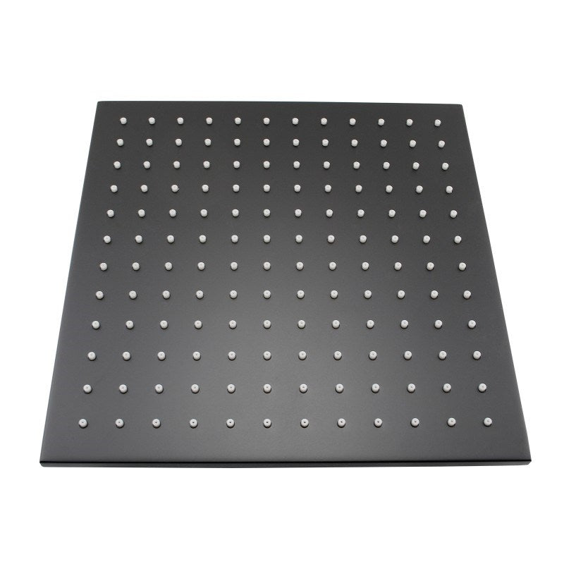 250mm Black Shower Head