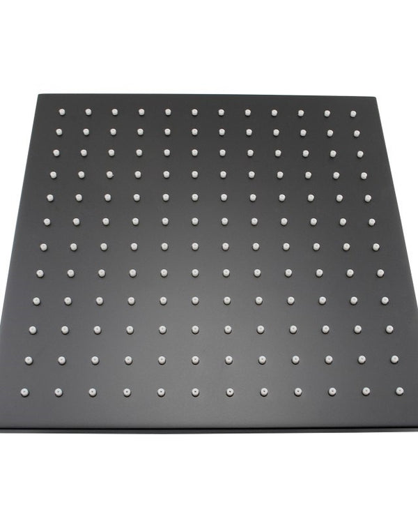 250mm Black Shower Head