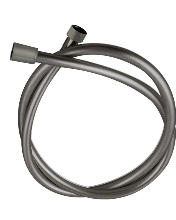 Gun Metal Grey PVC Shower Hose 1500mm