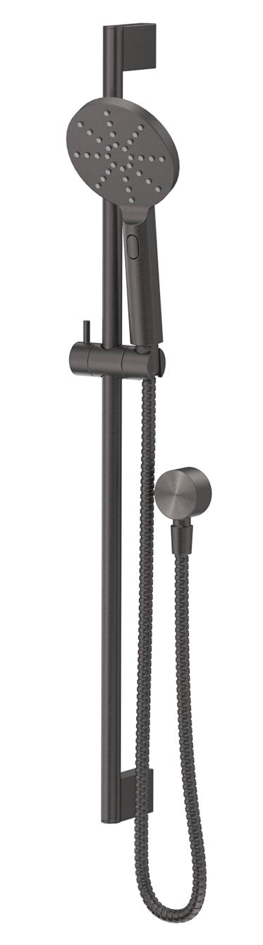 Mica Shower Rail Gunmetal