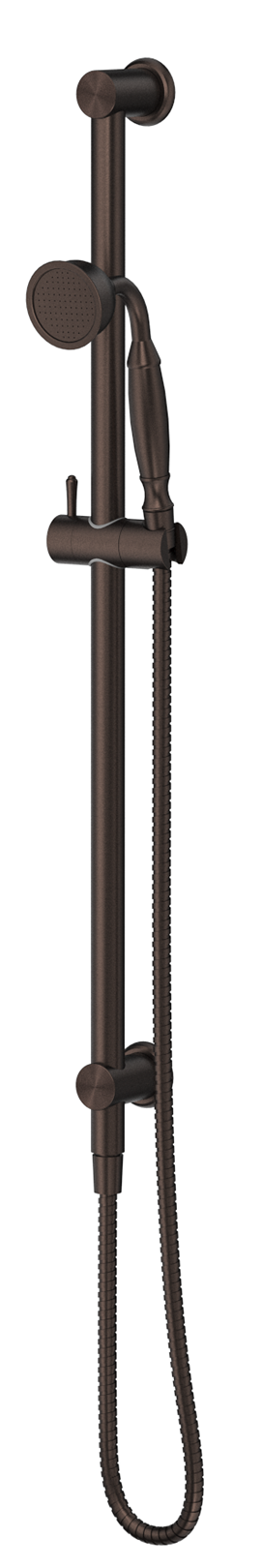 Mica Heritage Shower Rail Dusk Bronze