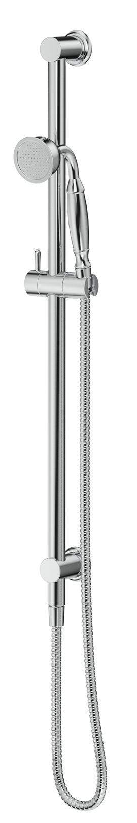 Mica Heritage Shower Rail Chrome