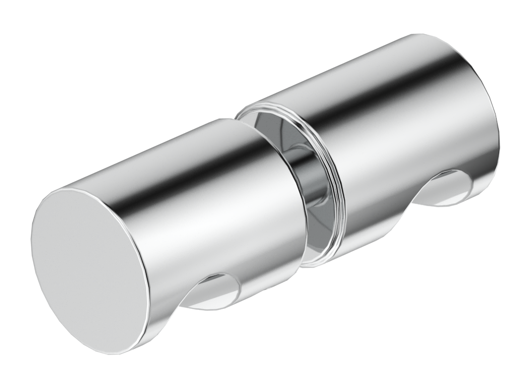 Shower Screen Handle Round Chrome