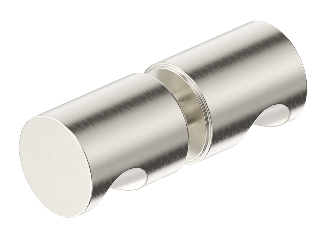 Shower Screen Handle Round Brushed Nickel