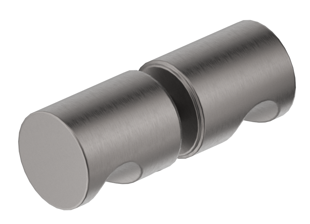 Shower Screen Handle Round Gunmetal