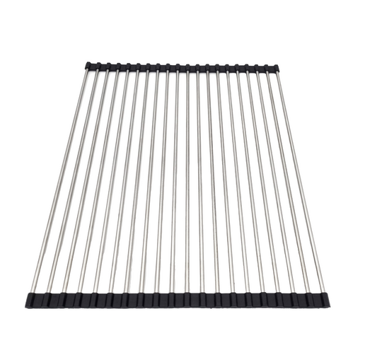 Roll-Out Sink Drying Mat Stainless Steel