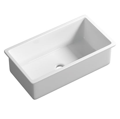 Procida Fireclay Inset/Undermount Sink 813mm LK-S-PFC813