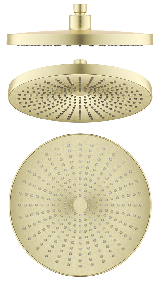 Mica 6H Shower Head French Gold