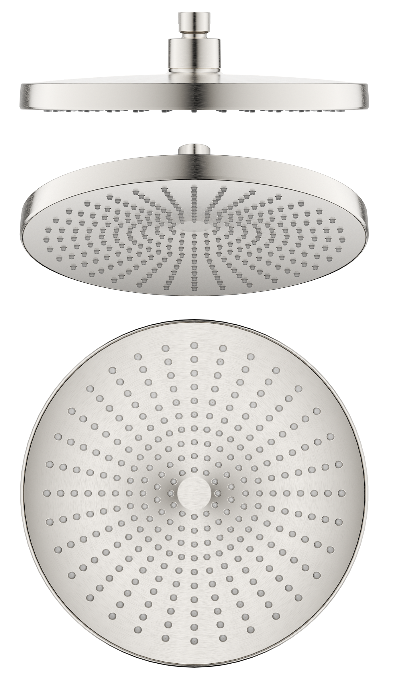 Mica 6H Shower Head Brushed Nickel